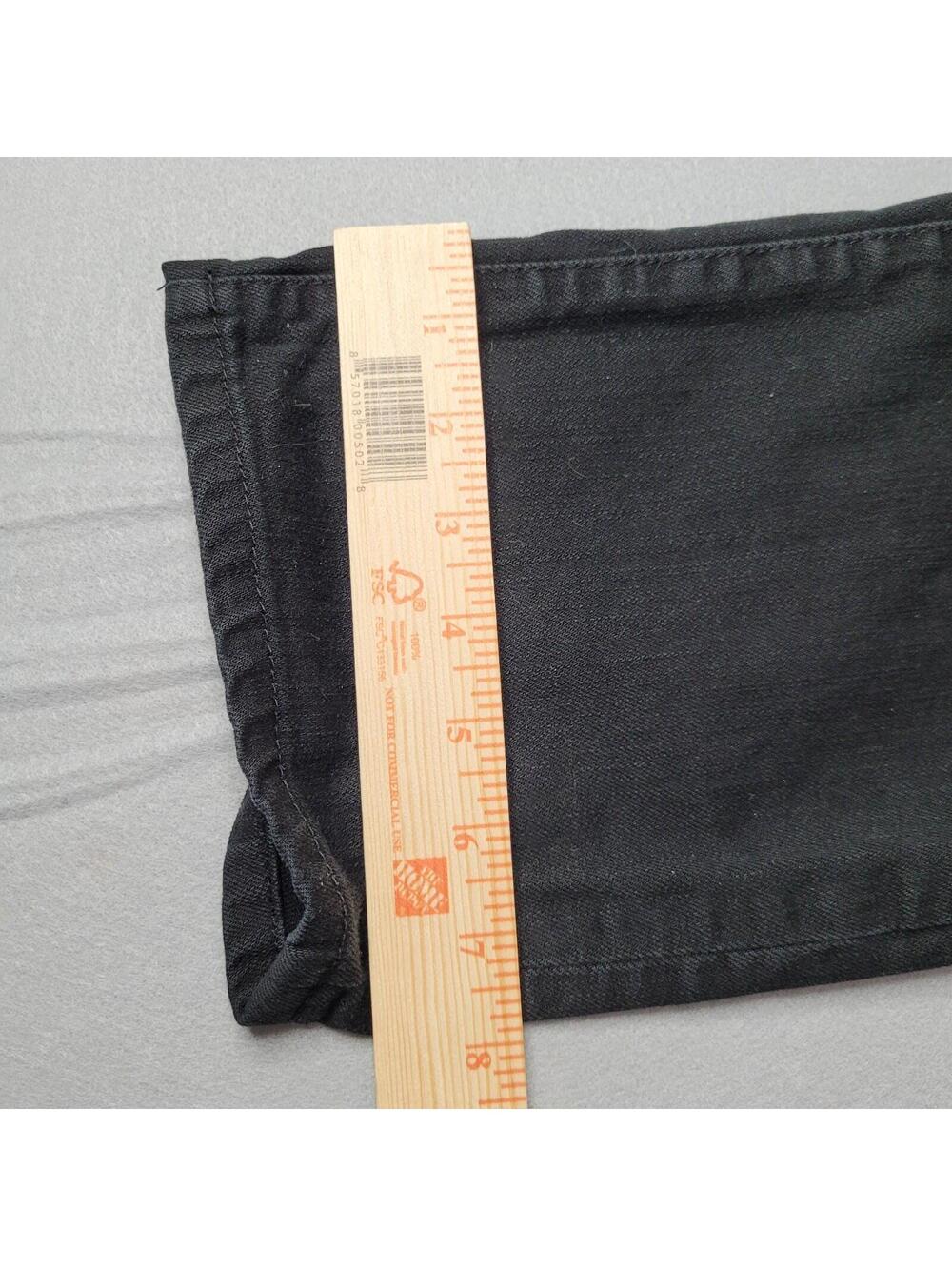 Ooh La La Couture Sasson Jeans Womens Sz 16 Black Straight Leg Hustle Ladies VTG - Picture 6 of 9